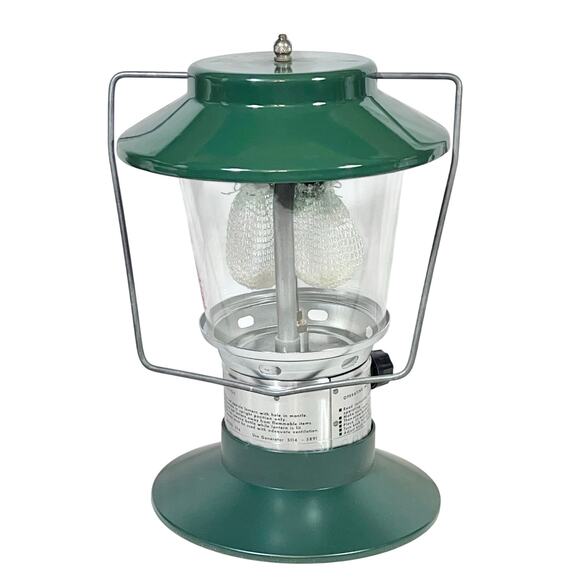 Vintage Coleman Double Mantle Propane Lantern 1970s Model 5114A700 New in Box - Picture 3 of 12